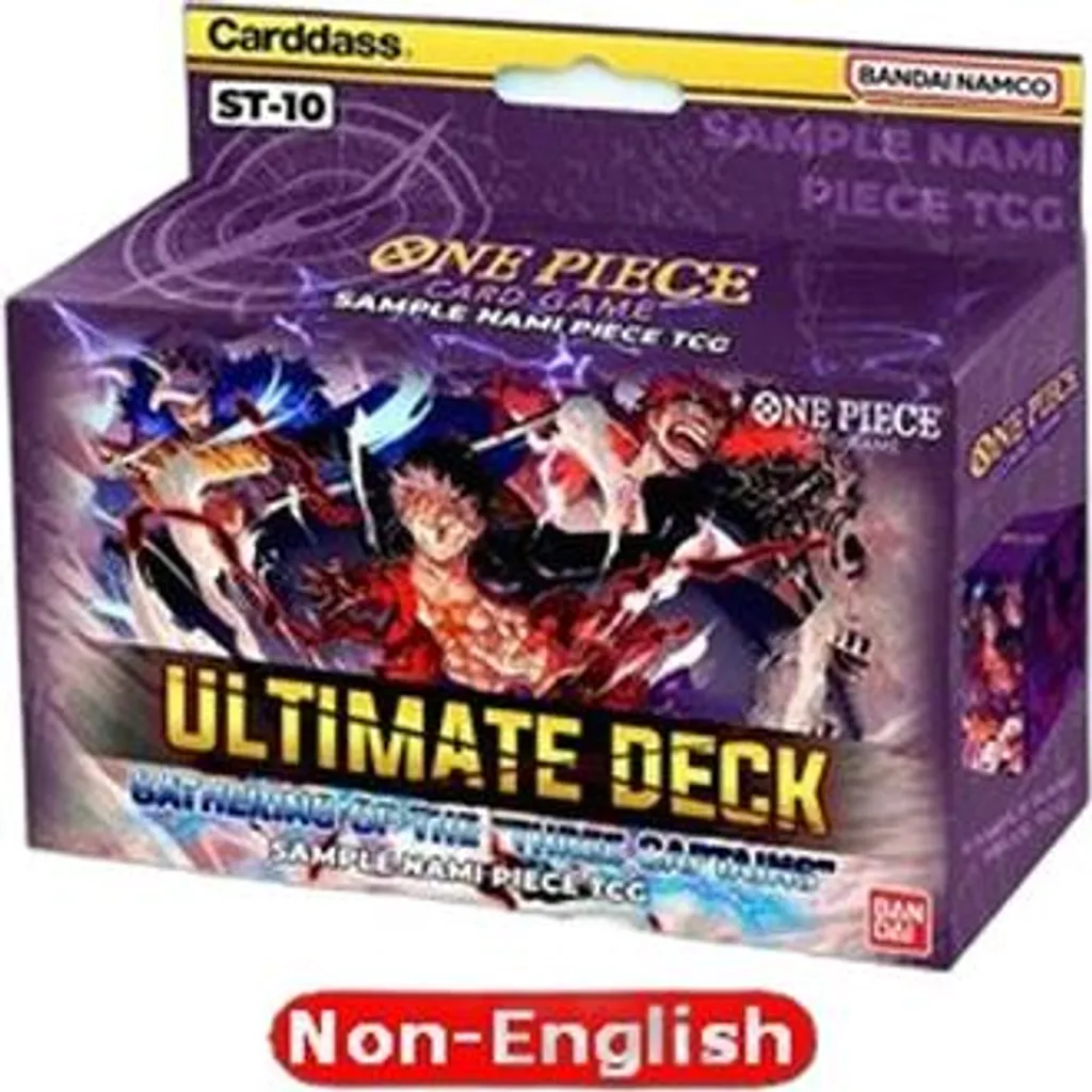 One Piece Card Game Ultimate Deck ST-10 The Three Captains Japonais