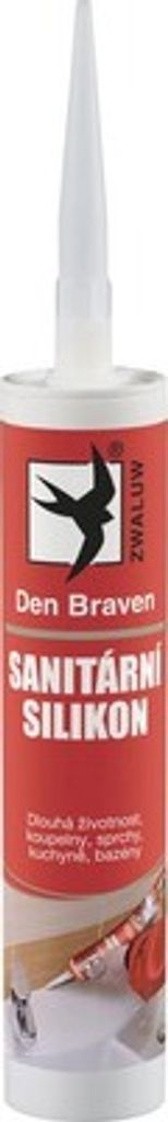 Sanitärsilikon DEN BRAVEN 280 ml weiß