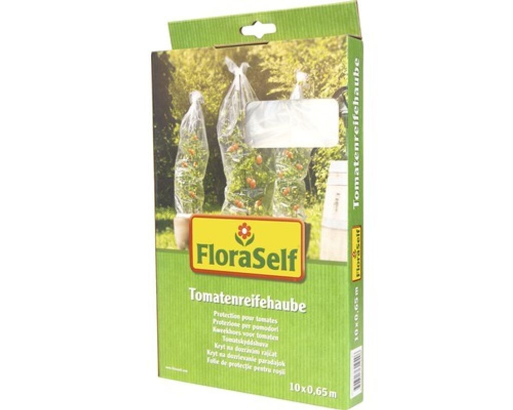 Tomaten-Folienschlauch FloraSelf 10x0,65 m transparent
