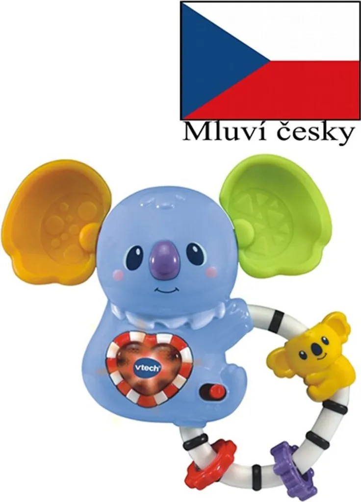 Peluche Interactive Chatty Koala VTech - Jouet Éveil Premier Âge Doux