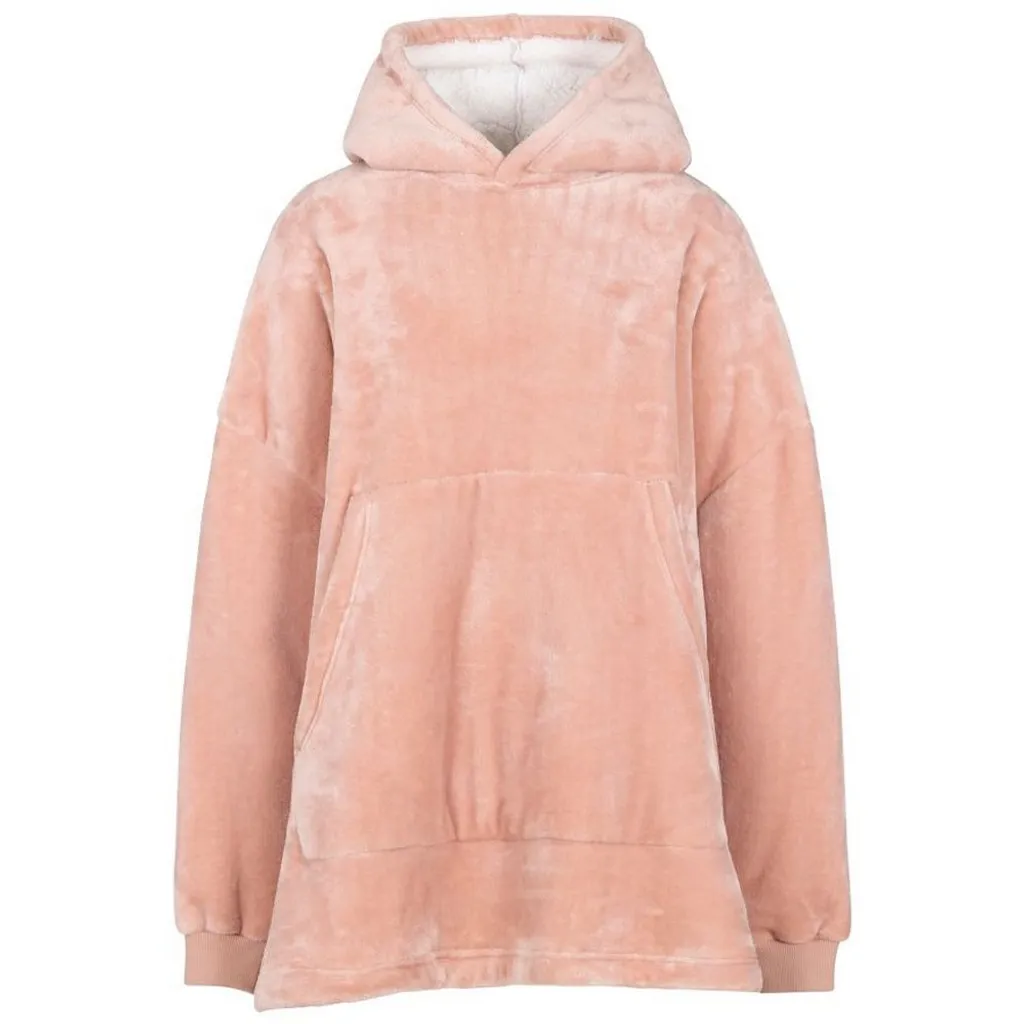 Couverture à capuche polaire Cosiness TP6208 ultra douce Rose Brumeuse