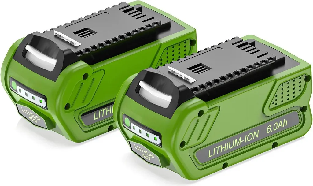 Offerta 2 Batterie 40V 6000mAh Universali - Ricambio Litio Alta Durata