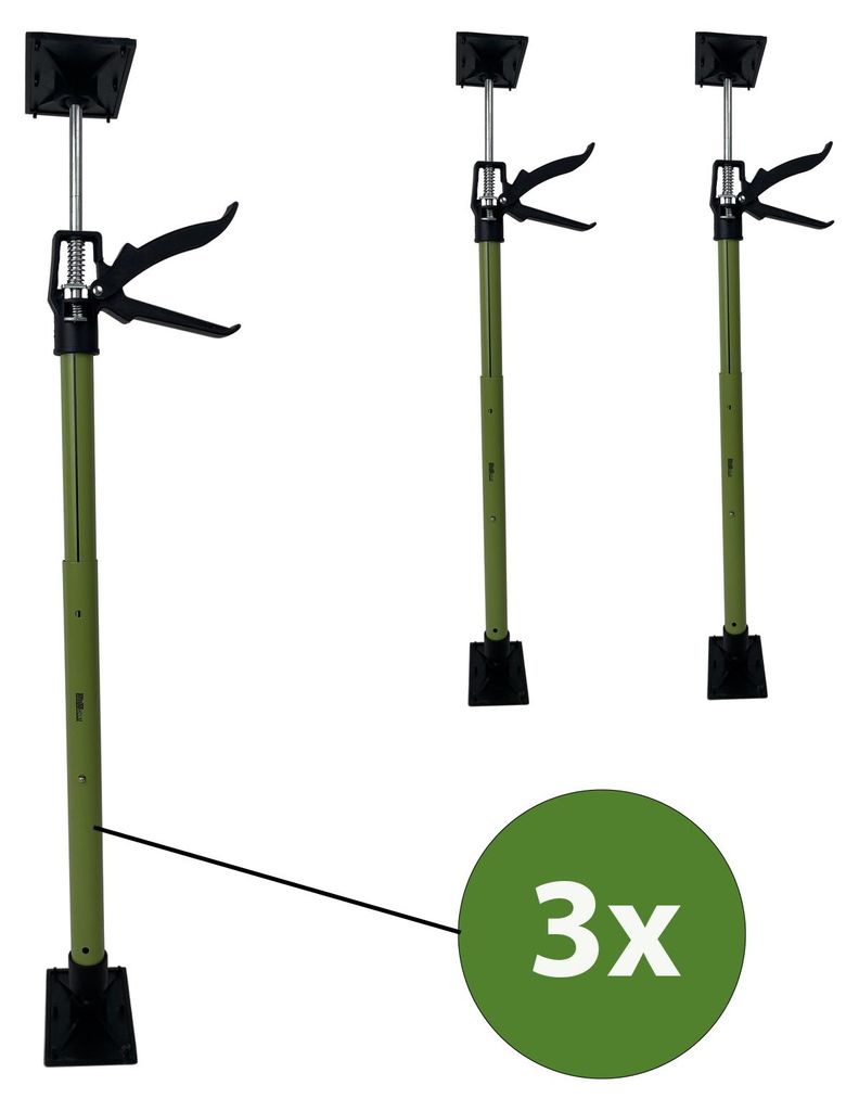 3x Türspanner Zargenspanner 57 - 117 cm Klicksystem Produktbild 