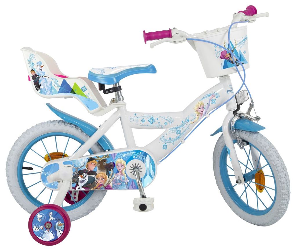 10 Zoll Mädchenfahrrad Kinderfahrrad Fahrrad Frozen Disney Eiskönigin Bike Rad 