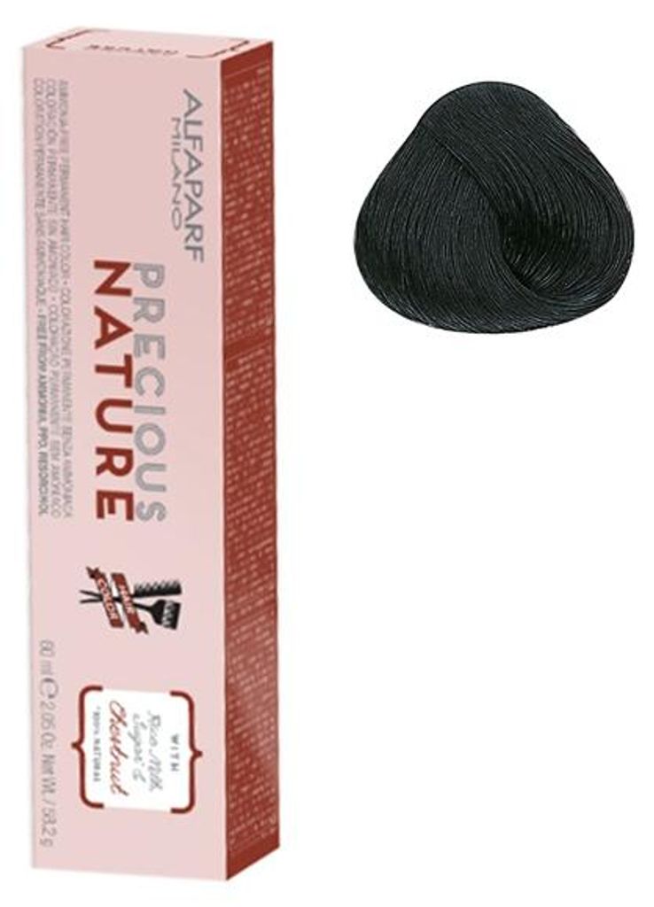 Alfaparf Milano Precious Nature Natural Colors 1 Black 60ml