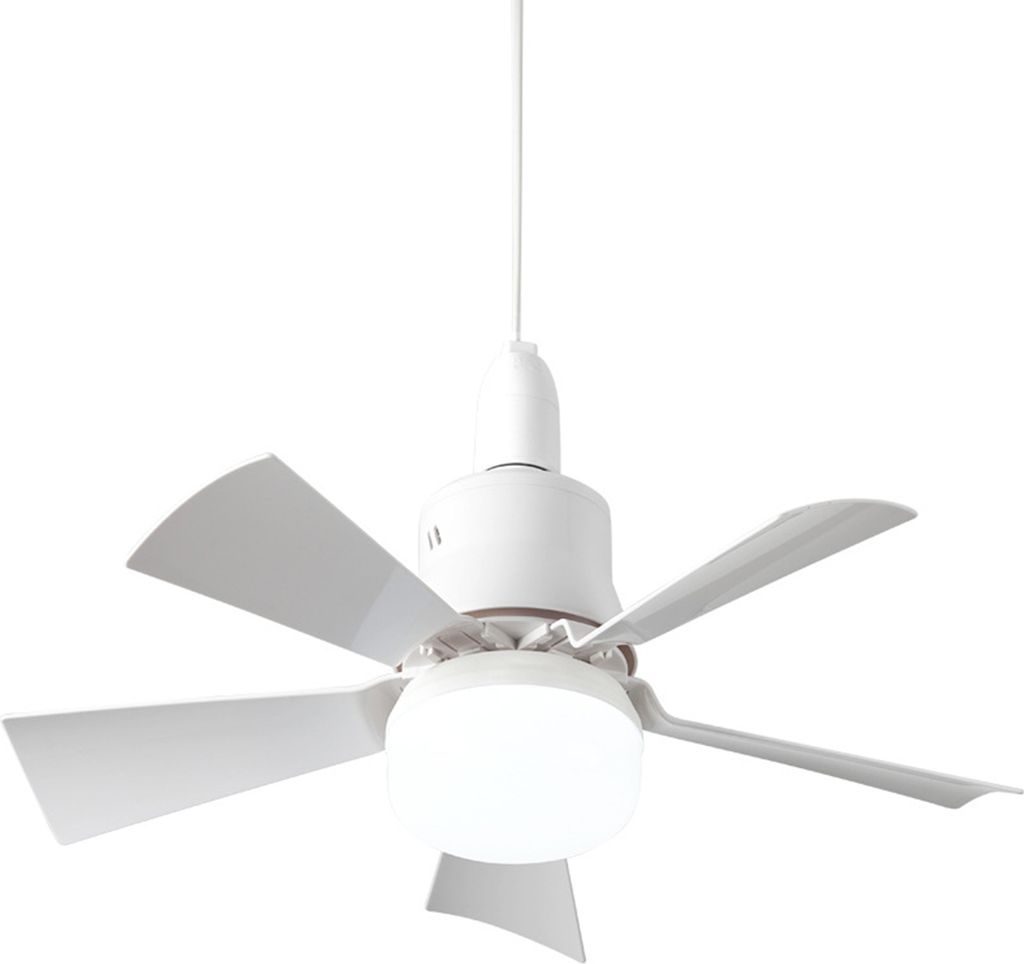 Odnímatelná dělená lampa s ventilátorem, hlava E27, plynule Obrázek produktu 