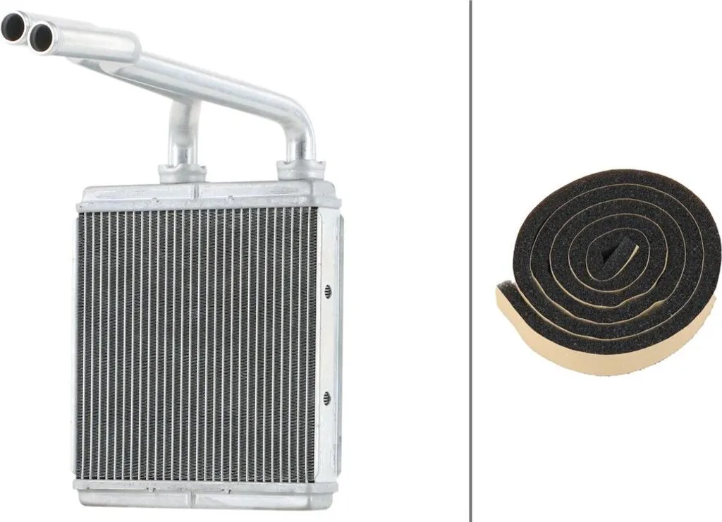 Échangeur thermique HELLA 154 x 158 mm pour OPEL AGILA A et SUZUKI WAGON
