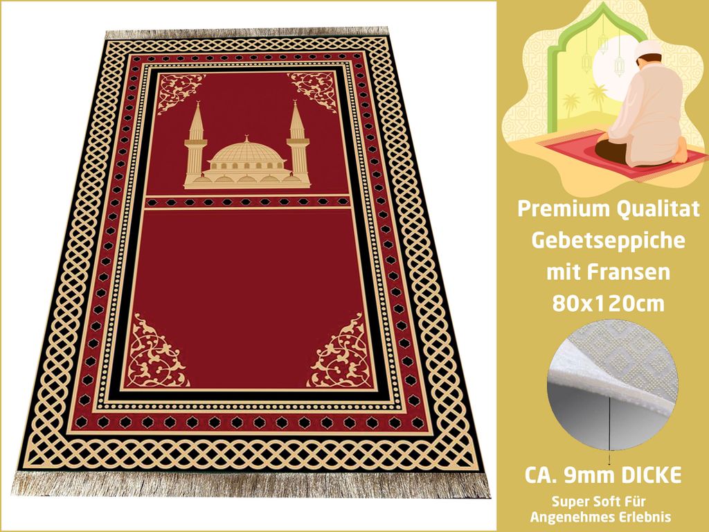 Orient by Jungengel Premium Gebetsteppich Namazlik Design Produktbild 