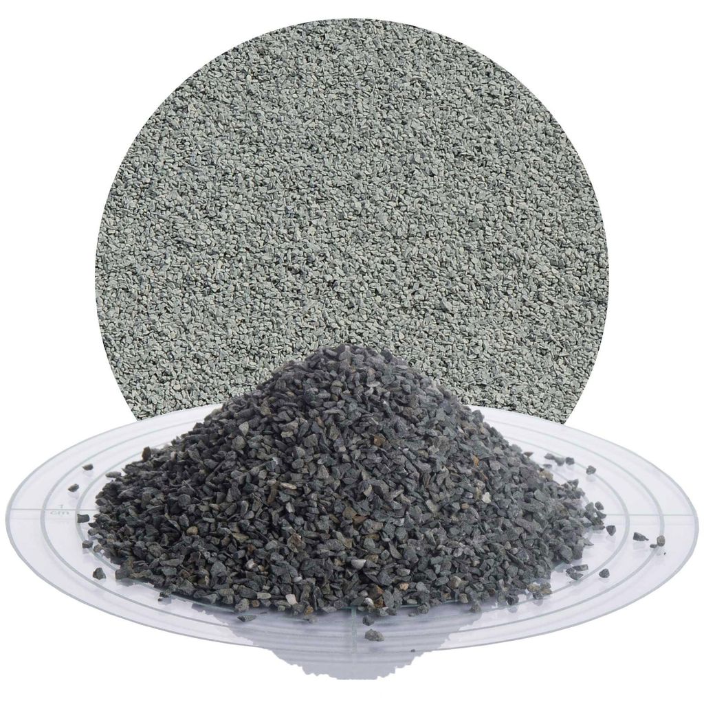 Schicker Mineral-Diabas Ziersplitt grau 25 kg-8-16mm Produktbild 