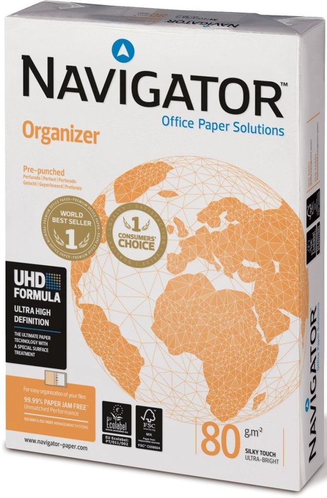 Navigator Organizer, Universal, A4 (210x297 mm), 500 Produktbild 