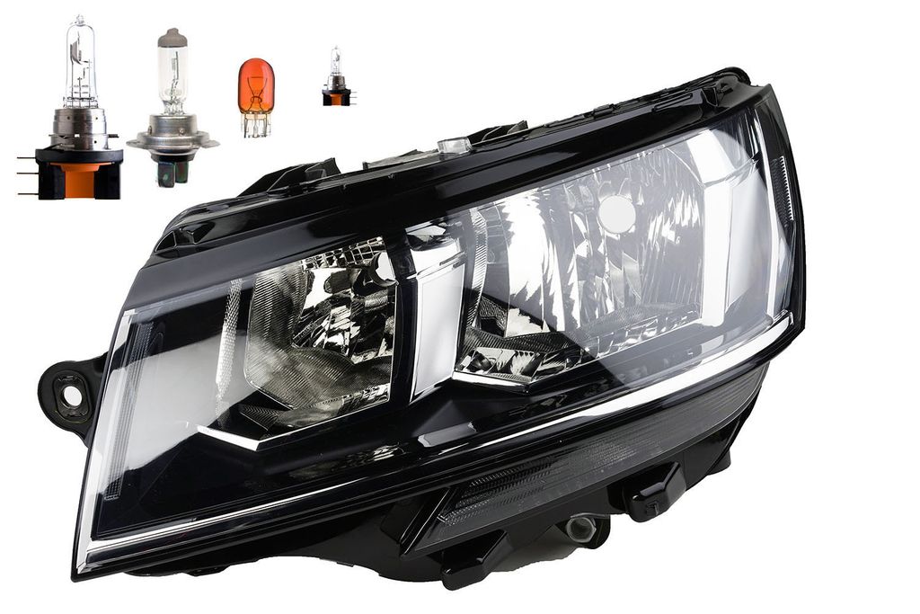 Johns, Scheinwerfer Halogen links passend für VW Transporter T6 20- inkl. Leuchtmitteln 7L1941005B