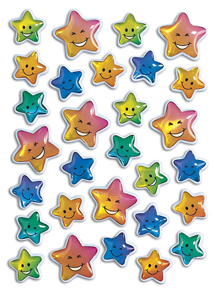 HERMA MAGIC stickers stars coloured stone 1 sheet Produktbild 