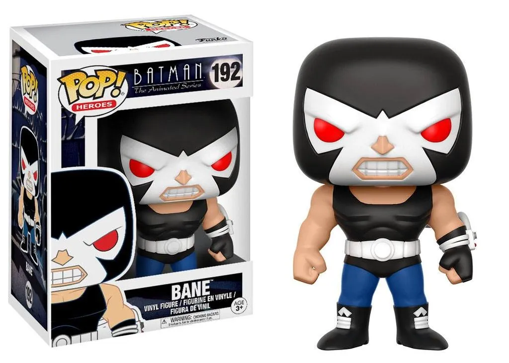 Bane Batman Animated Funko Pop n°192 avec Détails Masque et Venin