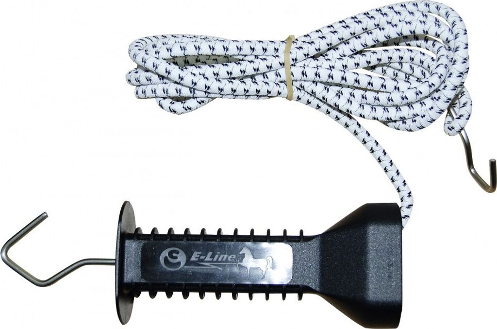 E-line Torsystem 450 cm stromführendes Elastikseil für Zaunöffnungen bis 9 m