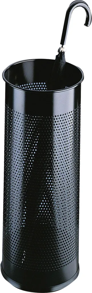 Rangement Parapluies Métal Noir 28,5L : Solution Hall et Réception - 5
