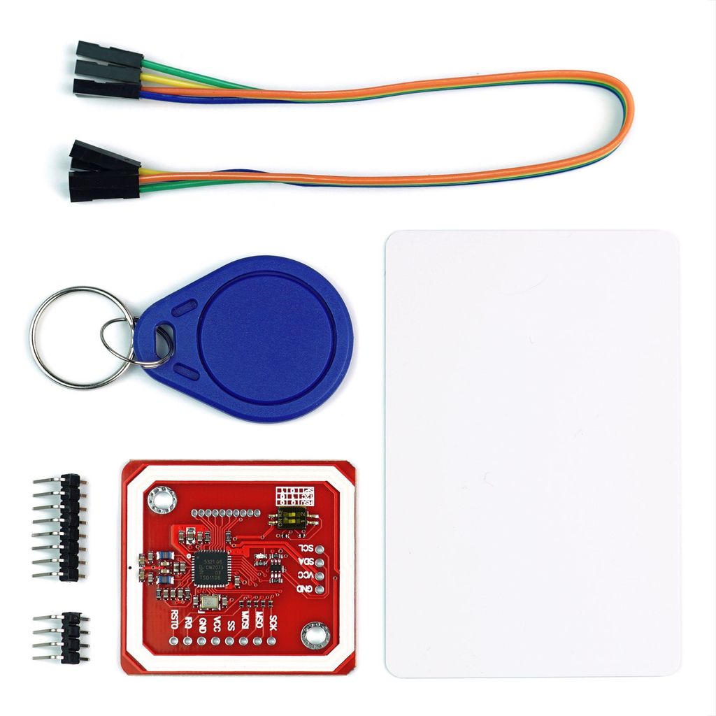 PN532 NFC- und RFID-Modul, UART / I2C / SPI, inkl. Karte & Produktbild 