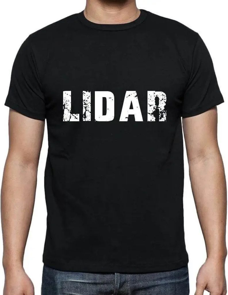 Herren Grafik T-Shirt Lidar Öko-Verantwortlich Vintage Jahrgang Kurzarm Lustige Druck Geburtstag Geschenk Mann