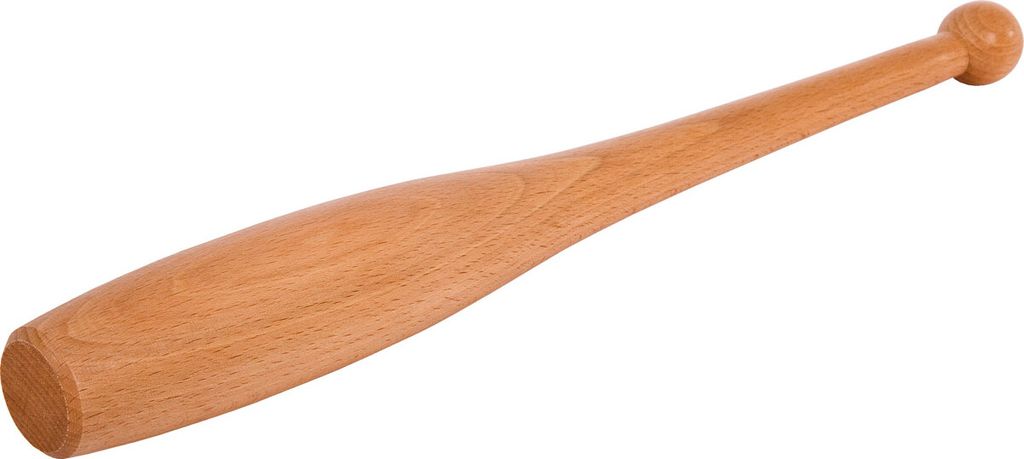 Turnkeule aus Hartholz, Jonglierkeule, Gymnastikkeule, 45 Produktbild 