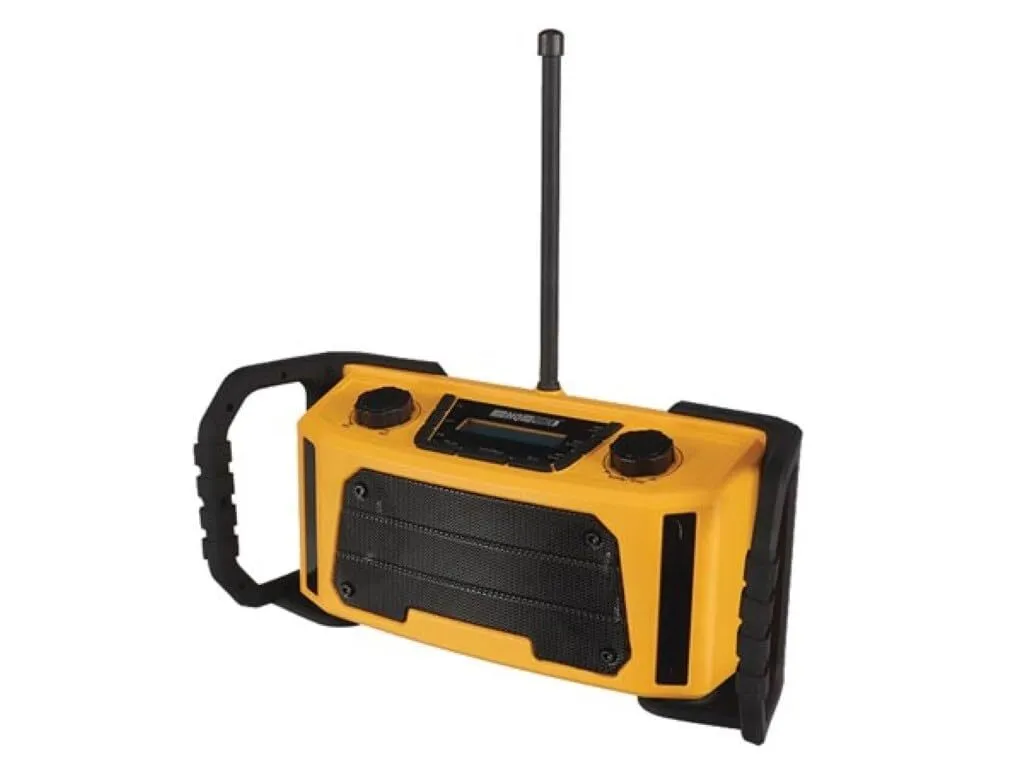Radio Cantiere DAB+ FM Heavy Duty 5W Stereo - Antiurto e Digitale