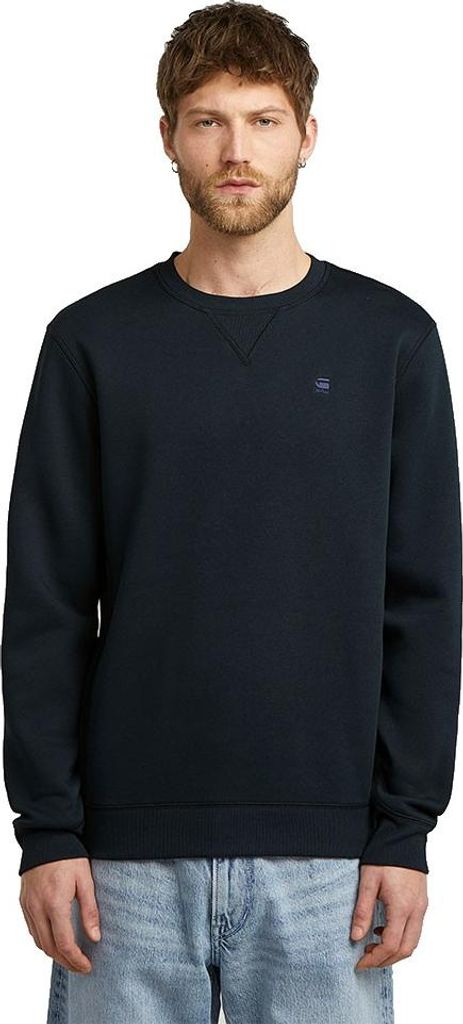 G-STAR RAW DENIM PREMIUM CORE R SW L/S Herren Sweatshirt, Größe:L, Farbe:Salute