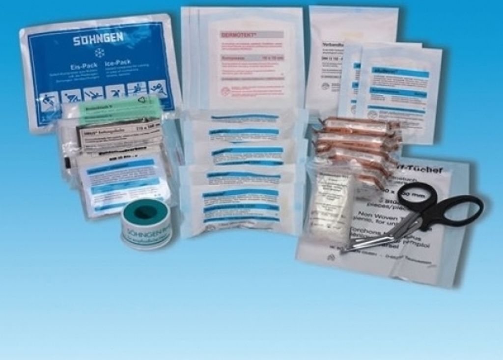 DIN 13157 Austauschset Nachfüllsortiment Verbandskasten Produktbild 