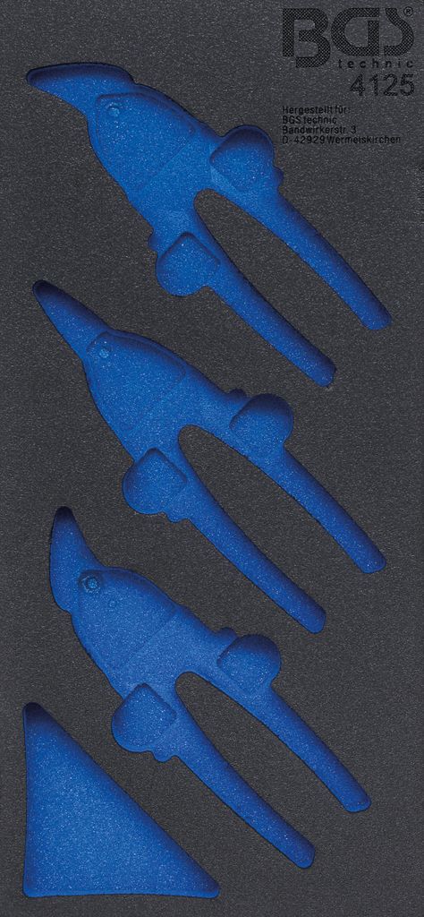 BGS technic Tool Tray 1/3, 154 mm, 154 g Zdjęcie produktu 