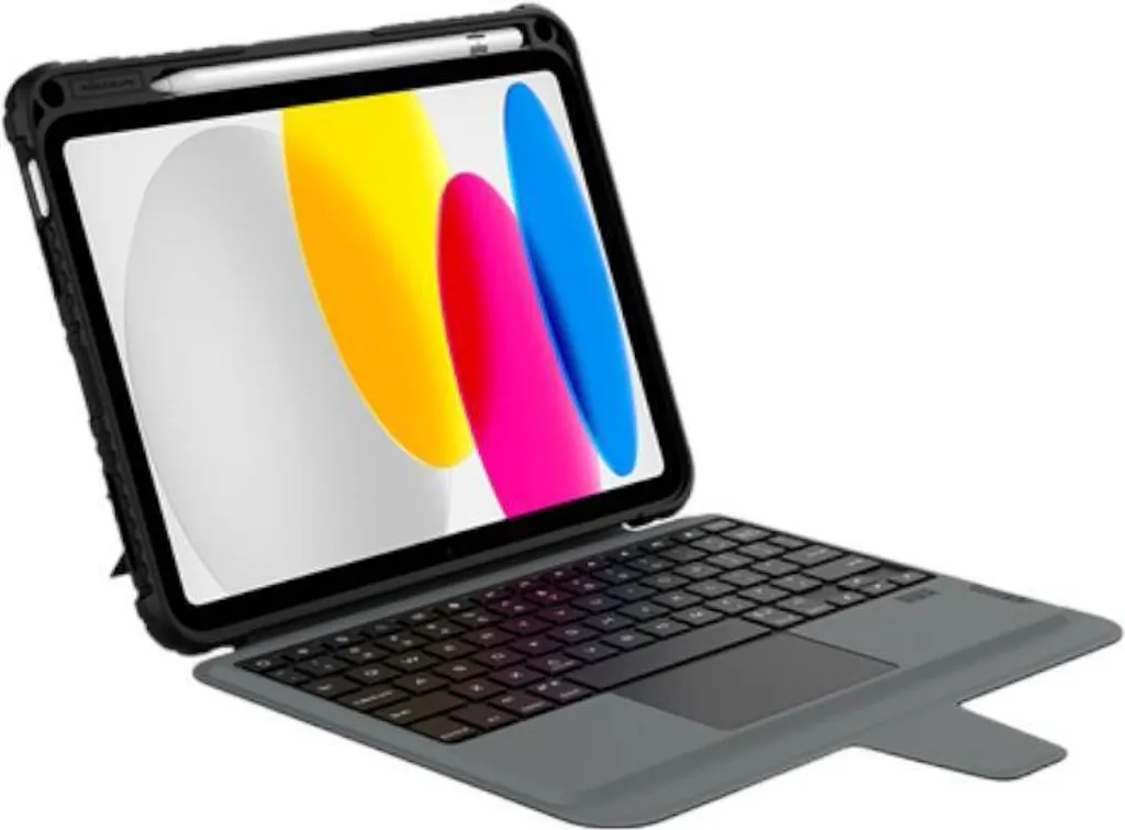 Nillkin Bumper Combo Keyboard Case pour iPad 10 - Étui Clavier Azerty - 3