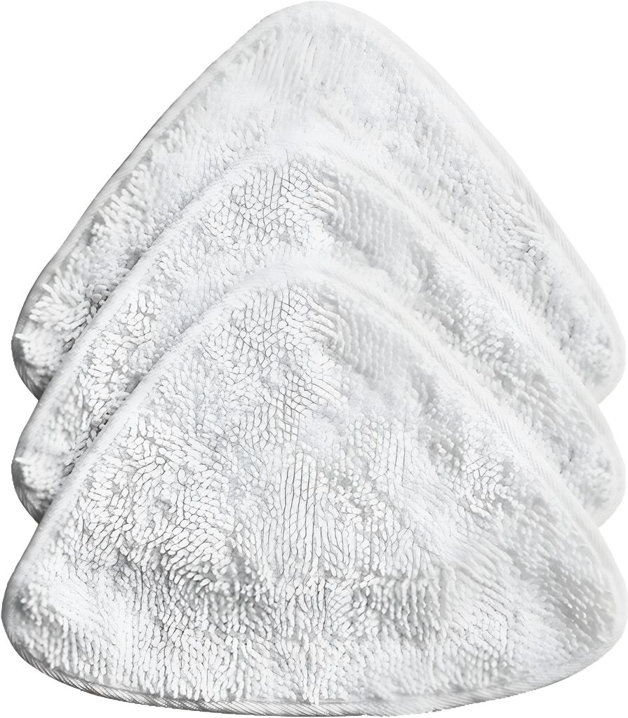 3x Dampfreiniger Tücher geeignet für Vileda Steam Plus | Nachfüllpack – Ersatz Dampfreiniger & Hot & Spray Mikrofasermopp Pad Wischmopp Nachf...