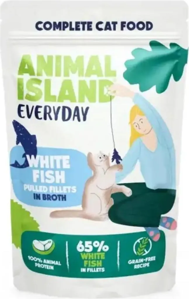 Repas Équilibré Chat Difficile Dinde & Poisson Blanc 40 x 85 g Everyday - 3