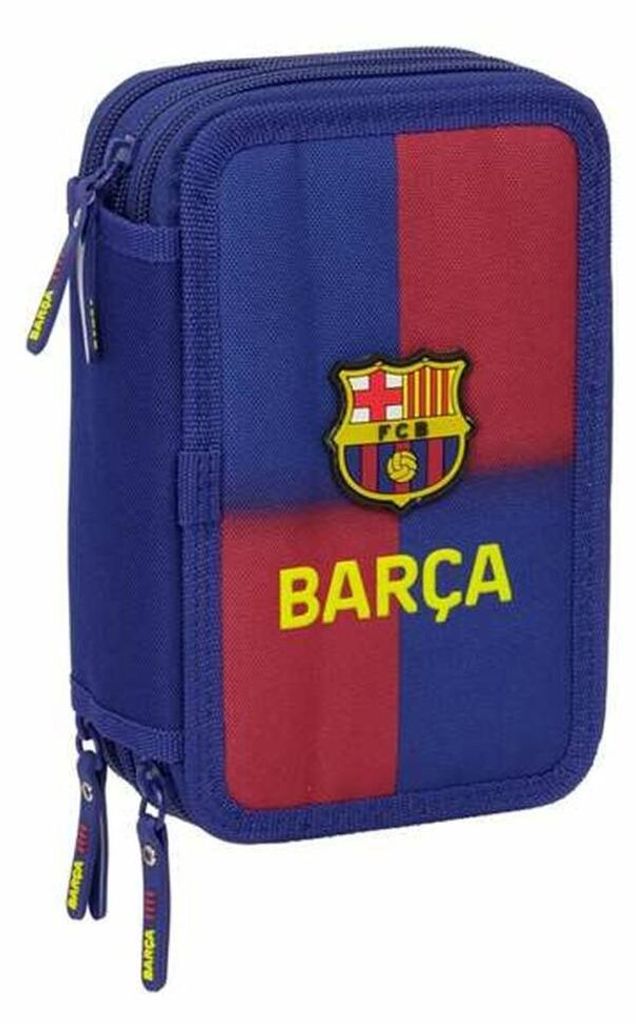 Dreifaches Federmäppchen F.C. Barcelona 25/26 12,5 x 19,5 x Produktbild 