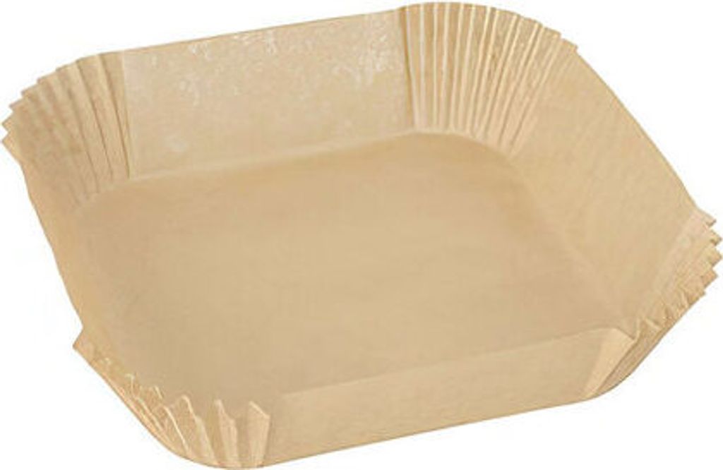 100x Backpapierzuschnitte für Heißluftfritteusen Mikrowelle Produktbild 