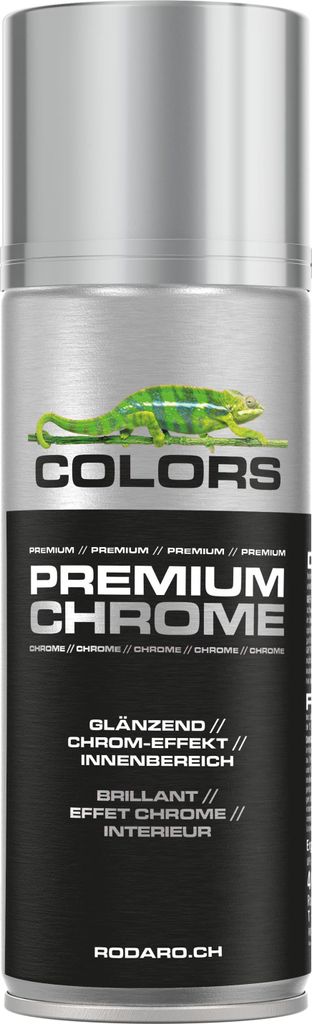 COLORS Sprühlack - 400ml Spraydose | Silber Chromeffekt Produktbild 