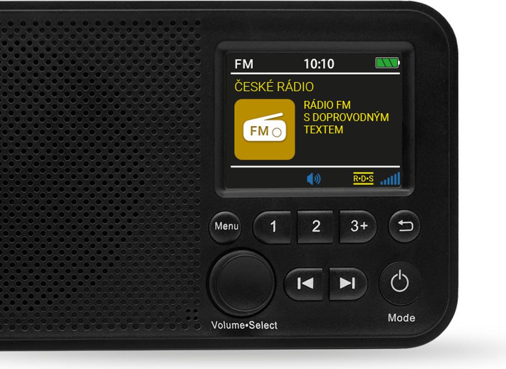 TESLA Sound DAB75 rádio s DAB+ certifikáciou Obrázok produktu 5