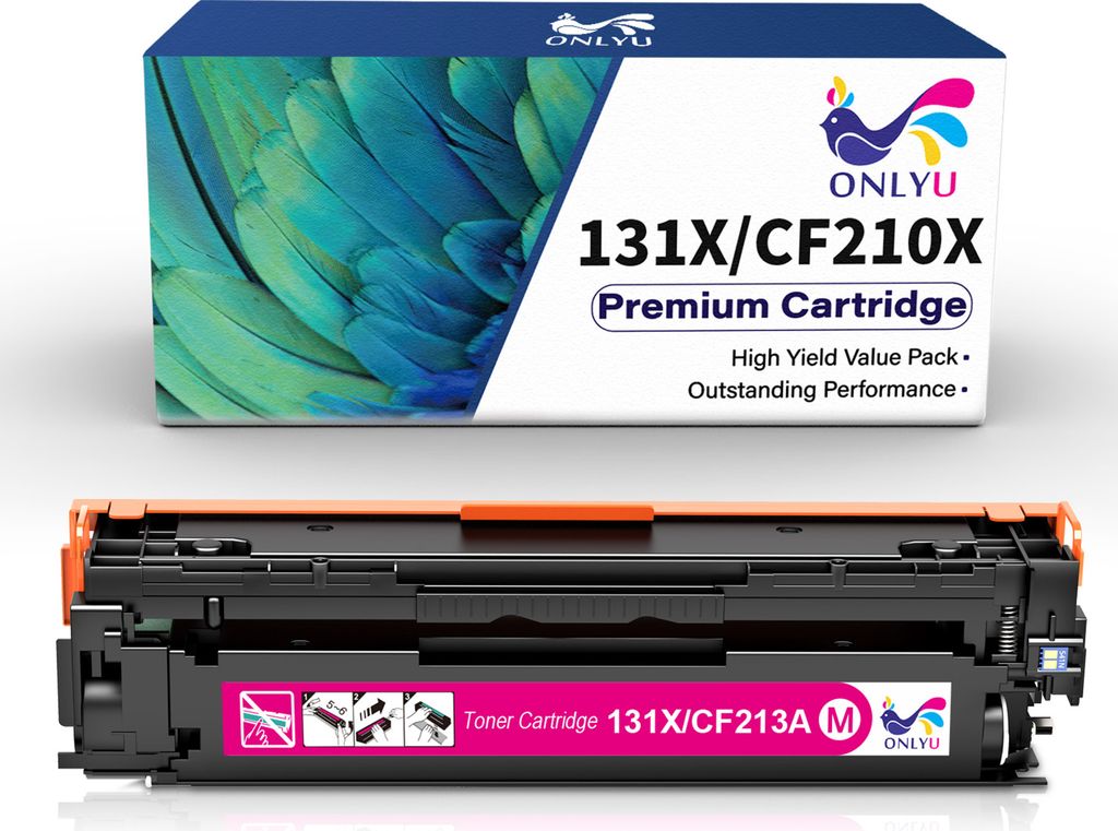 Tonerpatrone 1er Set Magenta ersetzt HP CF213A HP 131A 131X Multipack für LaserJet Pro 200 Series color M-276nw M-276n M-251nw M-251n