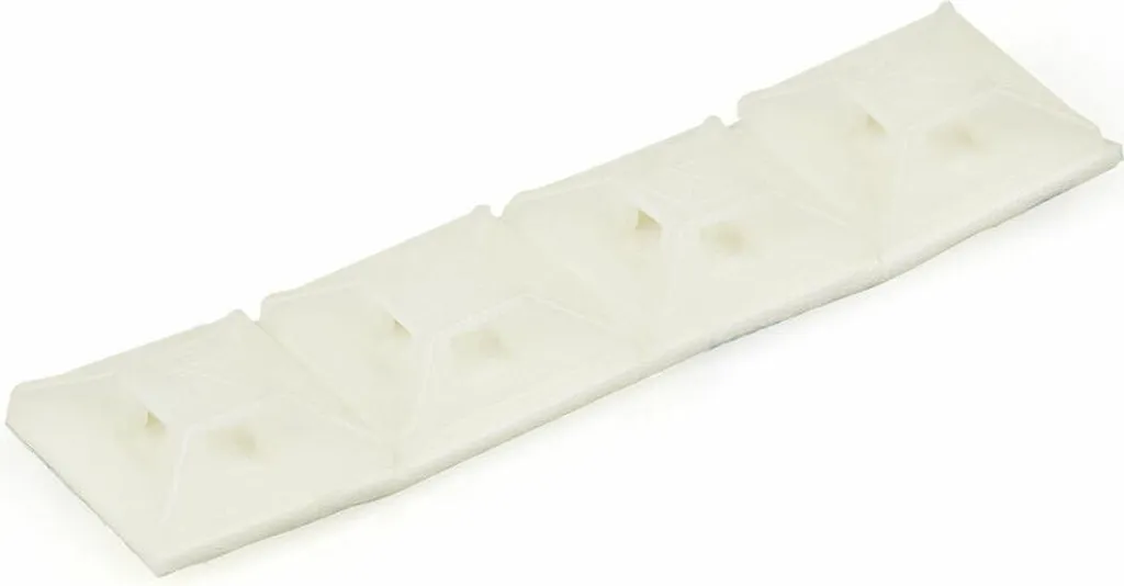 Supports de montage pour serre-câbles Startech CBMCTM1 adhésifs blancs