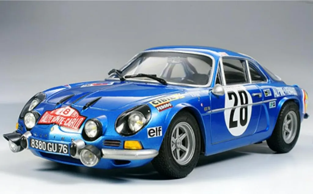 Kit modélisme Renault Alpine A110 '71 Monte Carlo 1:24 pour cadeau