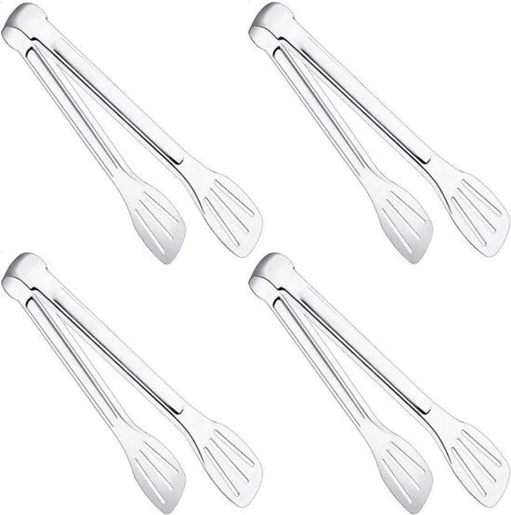 Lot de 4 pinces de service en acier inoxydable 23 cm pour buffet