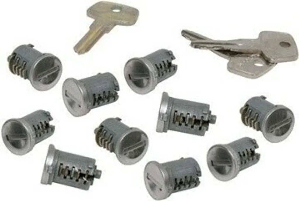 Lot de 10 Barillets SKS Lock Core pour Sécuriser vos Barres de Toit