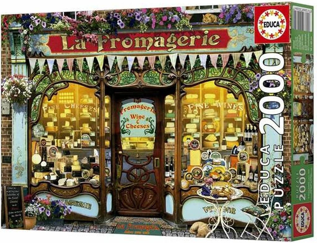 Puzzle Educa The fine cheese shop 2000 Stücke