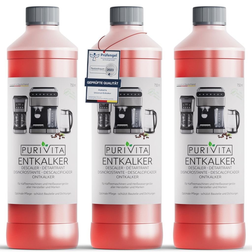 PURIVITA® Universal Entkalker Kaffeevollautomat Produktbild 