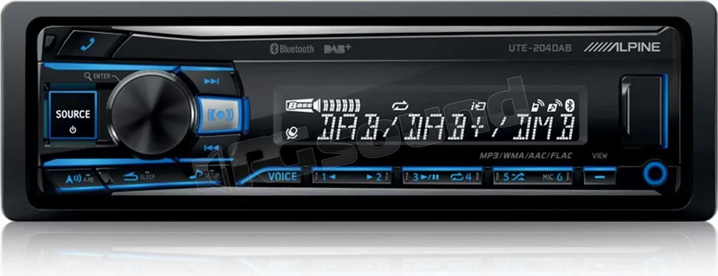 Autoradio Alpine UTE-204DAB : Finies les Interférences avec le Tuner DAB+