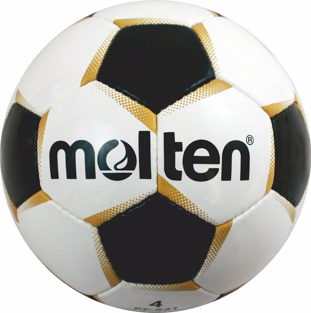 Molten Fußball PF-541 Trainingsball weiß schwarz gold Gr 4 Produktbild 