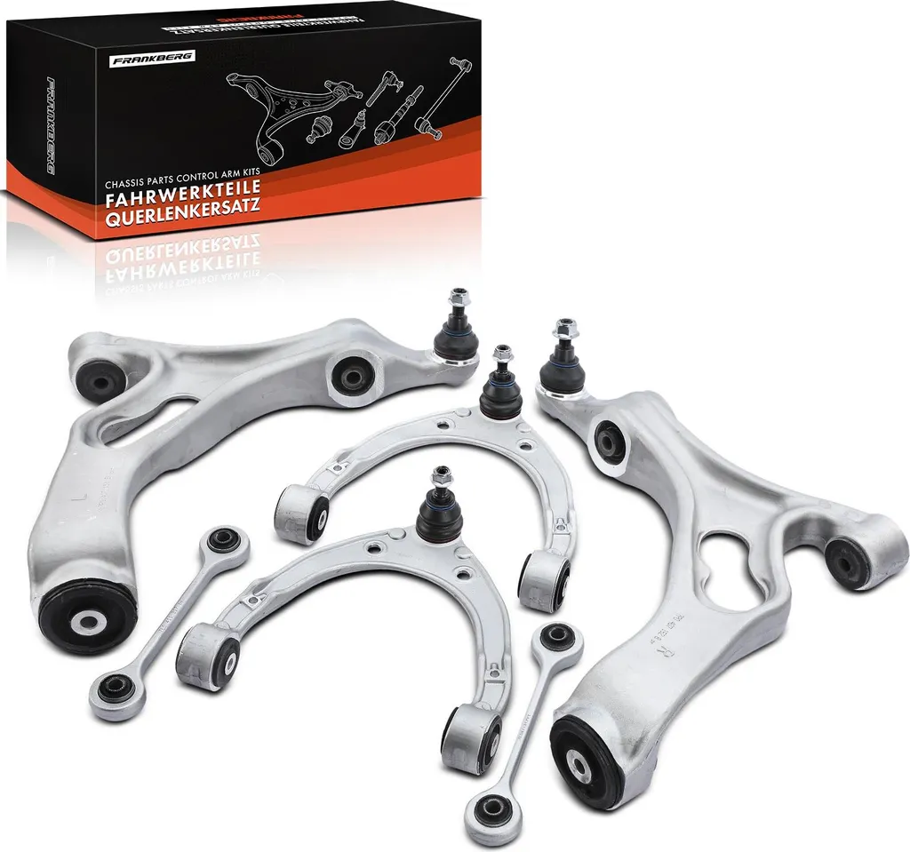 Frankberg 6x Bras de Suspension Essieu Avant pour Audi Q7 4LB 2010-2015
