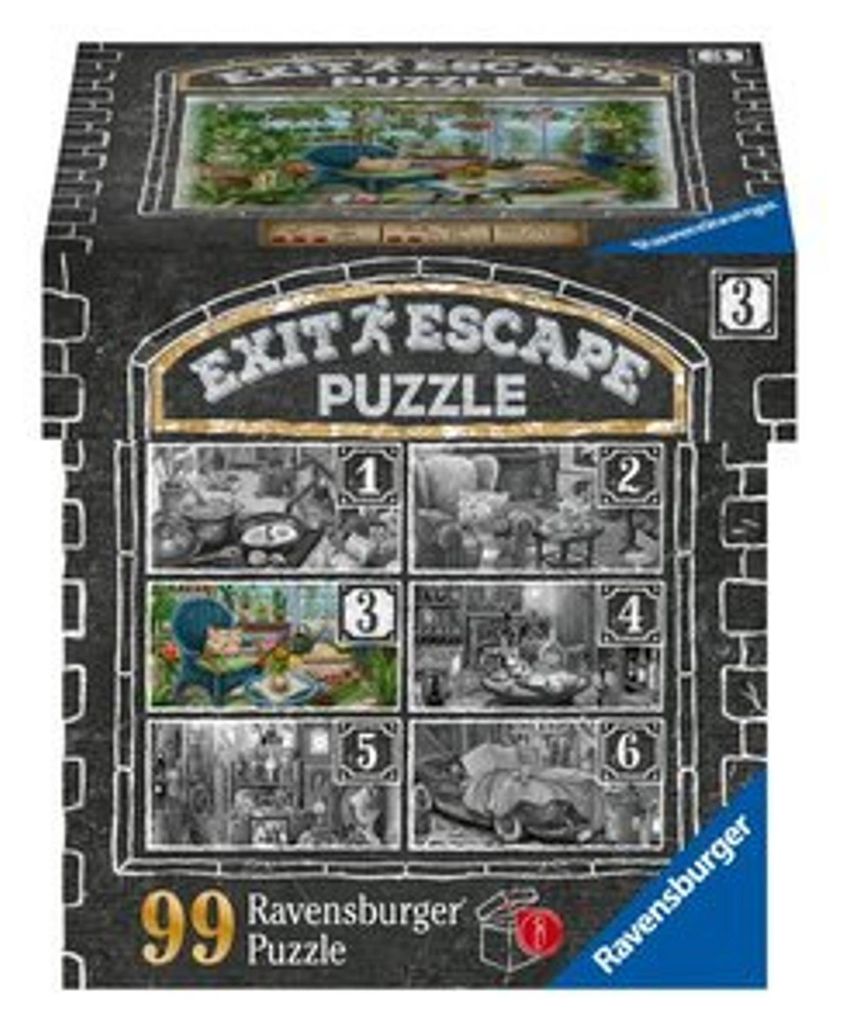 Ravensburger EXIT Puzzle 16879 - Im Gutshaus Wintergarten - Image du produit 