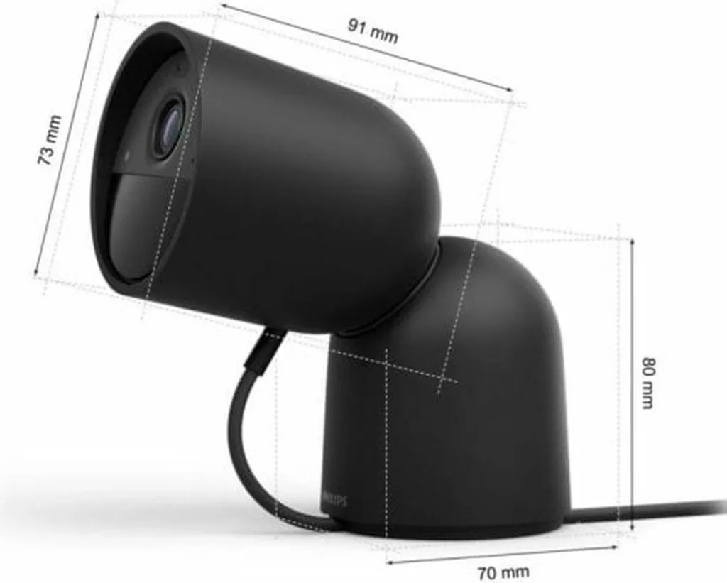 Caméra IP Philips WelcomeEye - Vision Nocturne et Détection de Mouvement - 3