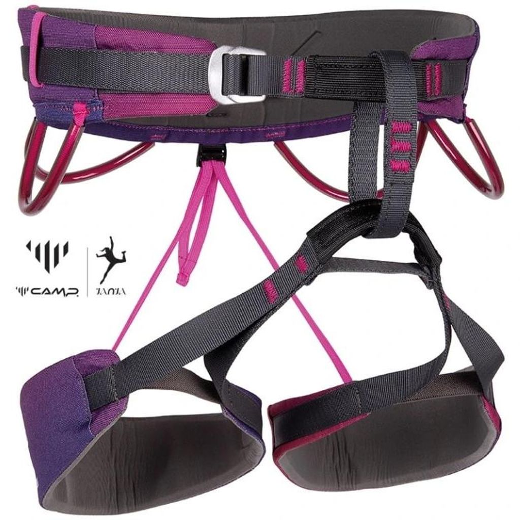 Camp Energie Janja Damen Klettergurt, thermogeformt, minimalistisches Design, Größe S