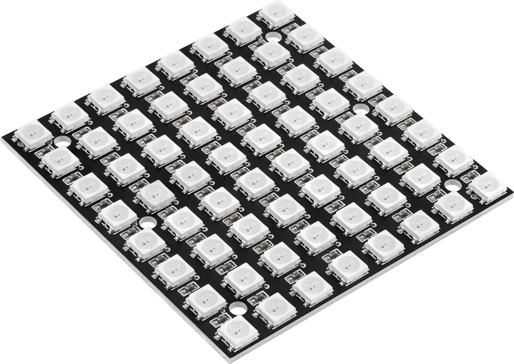 Matrice LED 8x8 pour Raspberry Pi : Affichage Compact 64 Pixels Facile