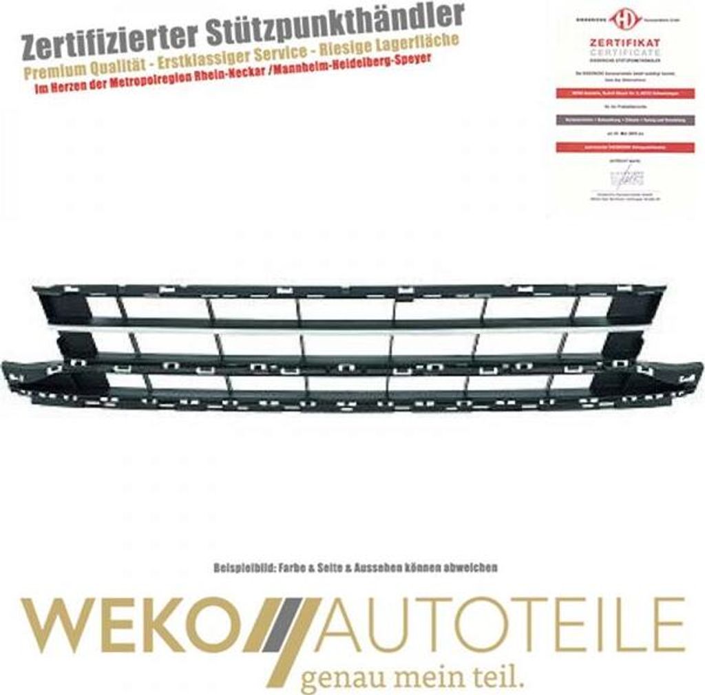 Lüftungsgitter Stoßstange DIEDERICHS 2249045 für VW