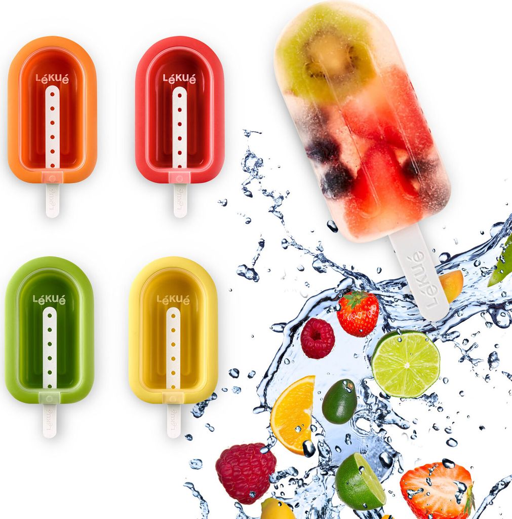 Lékué Iconic Ice Cream Kit Stackable Popsicles 4ks Obrázek produktu 