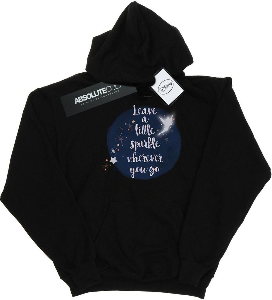 Disney - "A Little Sparkle" Kapuzenpullover für Mädchen BI13803 (152-158) (Schwarz)